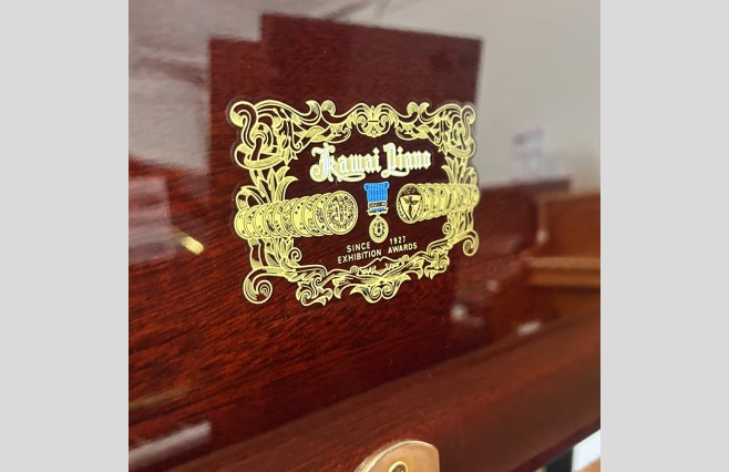 Kawai Polished Mahogany K15 Upright Piano, Used - All Inclusive Premium Package (SN:F116141) - Image 9
